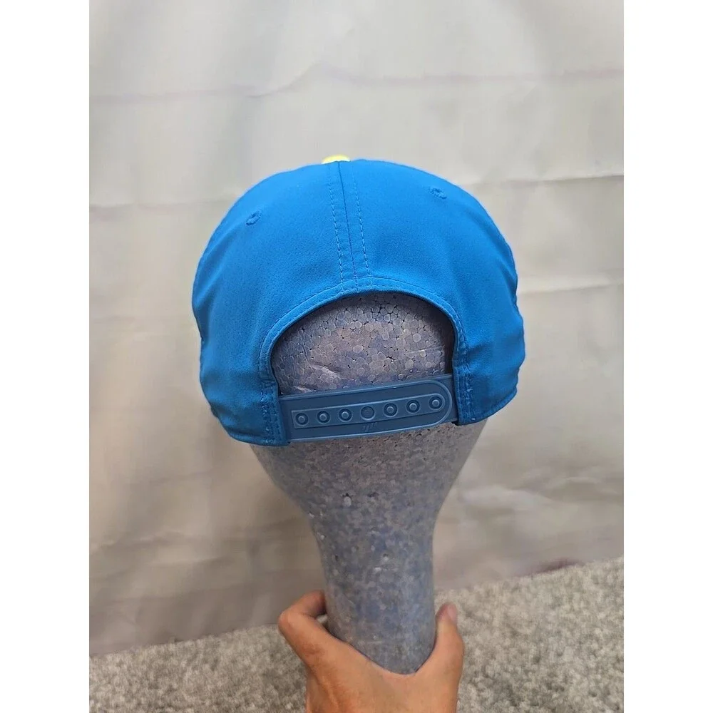 LIV GOLF Hat Cap Adjustable FlexFit 110 Blue Yellow